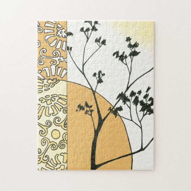 Puzzle Silhouette de l'arbre écarse par Megan Meagher (Vertical)