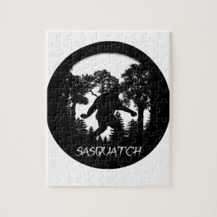 Puzzle Silhouette de Sasquatch