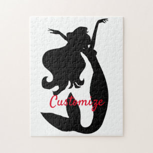 Puzzle Silhouette de sirène noire Thunder_Cove