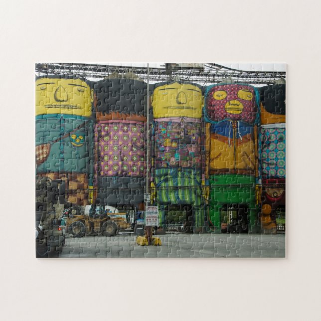 Puzzle Silos d'île de Granville (Horizontal)