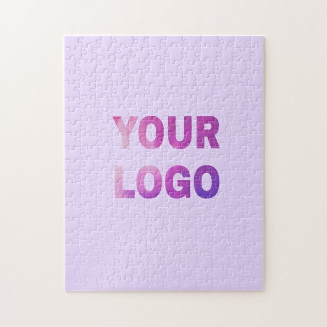 Puzzle simple minimal add your logo/design here text      (Vertical)