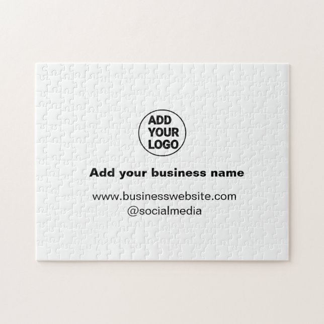 Puzzle simple minimum ajouter votre logo/conception perso (Horizontal)