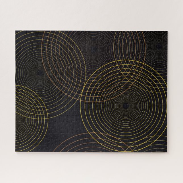 Puzzle Simple, moderne, cool, tendance en fin de ligne ce (Horizontal)
