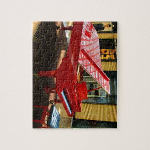 Puzzle Simplement rouge : piano à queue