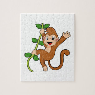 Puzzle Singe dans la jungle