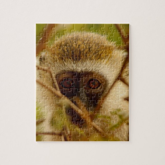 Puzzle Singe effronté. (Vertical)