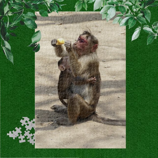 Puzzle Singe - Mères Petit-Déjeuner (Créateur téléchargé)