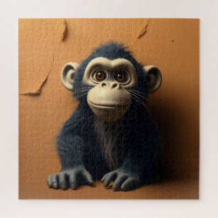 Puzzle Singe noir