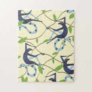 Puzzle Singes Vintage