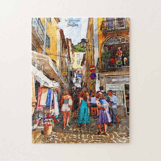 Puzzle Sintra Streets - Le vrai Portugal (Vertical)
