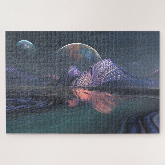 Puzzle Sinua (Horizontal)