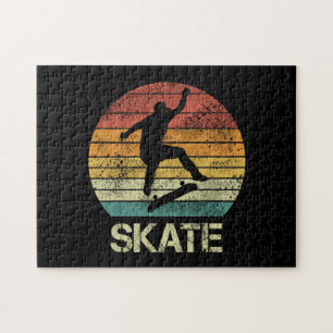 Puzzle Skate Olli Design vintage pour skateurs