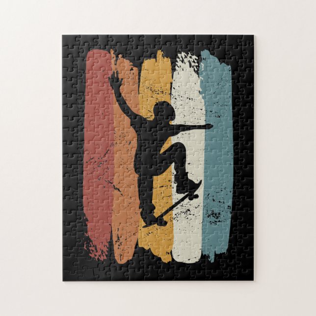 Puzzle Skateboard (Vertical)