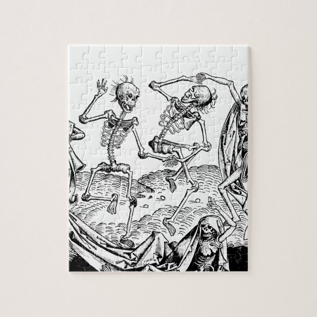 Puzzle Skeletons - Halloween (Vertical)