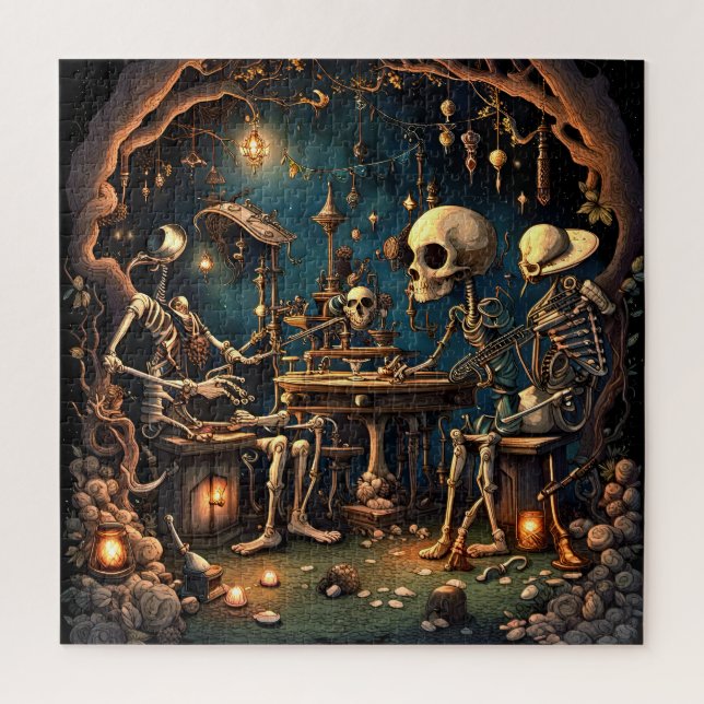 Puzzle Skeletons surréalistes III (Vertical)