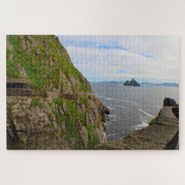 Puzzle Skellig Michael Skellig îles Kerry. (Horizontal)