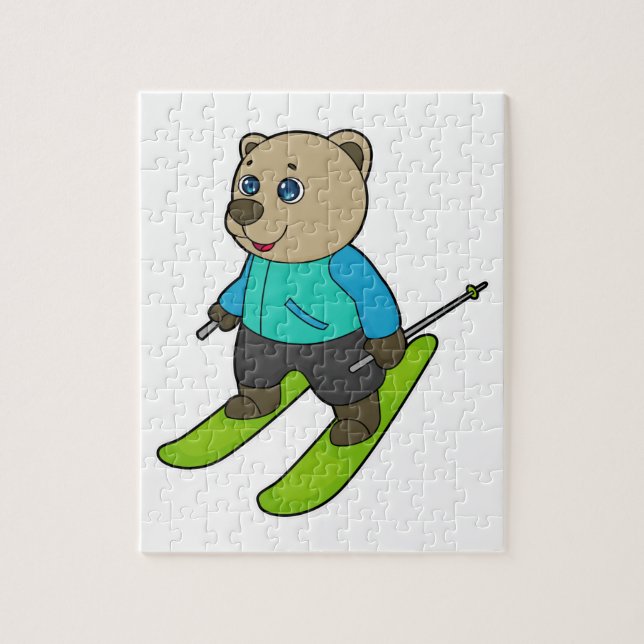 Puzzle Ski de Bear (Vertical)