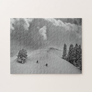 Puzzle Ski de fond en poudre