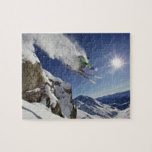 Puzzle Skier à Midair