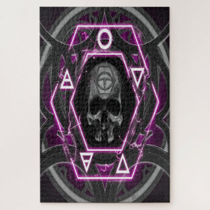 Puzzle skull Sigils and seals
