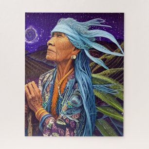 Puzzle Sky Road Walker Native American Imaginaire Art