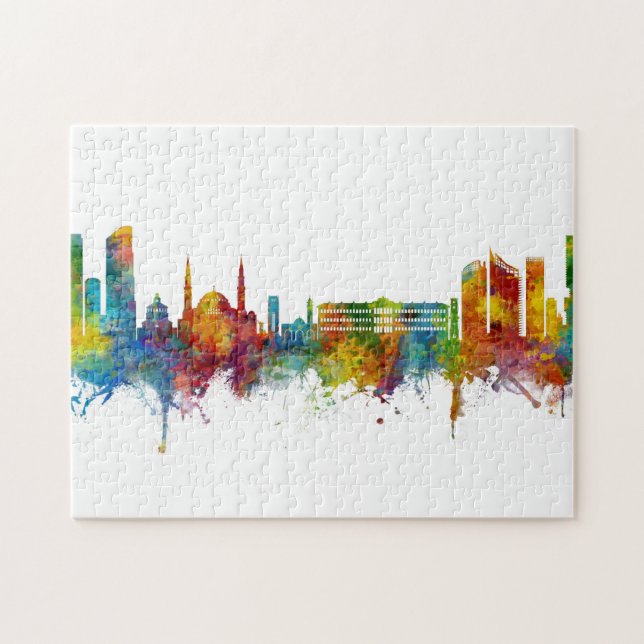 Puzzle Skyline Beyrouth Liban (Horizontal)