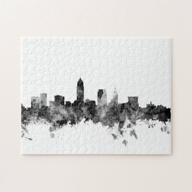 Puzzle Skyline Cleveland Ohio (Horizontal)