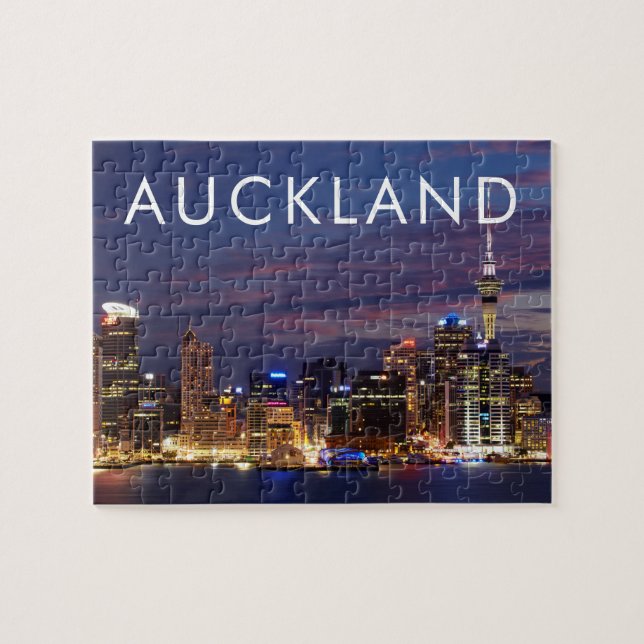 Puzzle Skyline d'Auckland City (Horizontal)