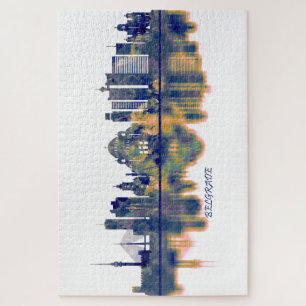 Puzzle Skyline de Belgrade