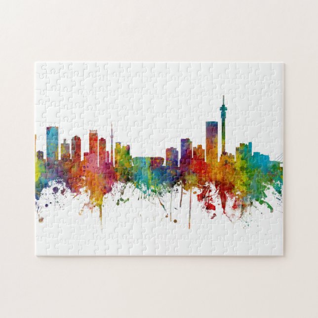 Puzzle Skyline de Johannesbourg (Horizontal)