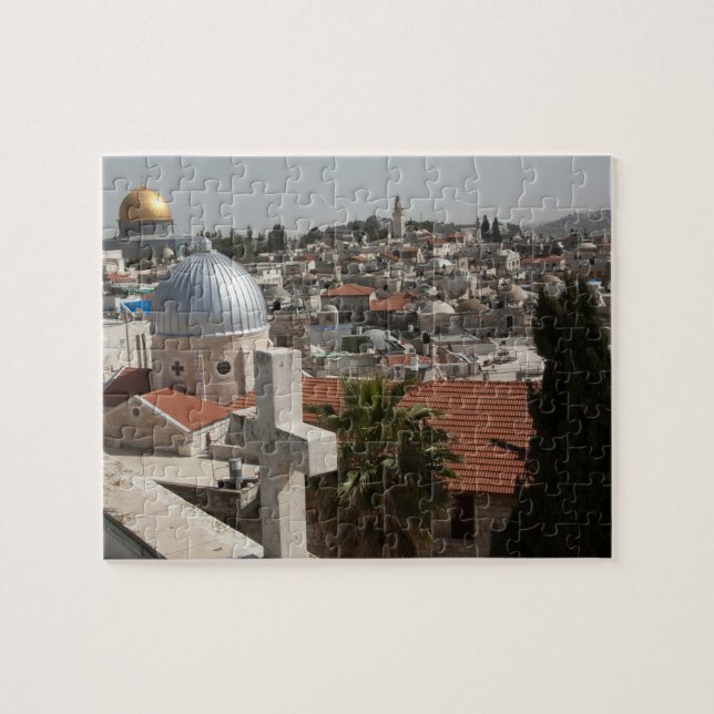 Puzzle Skyline de la vieille Jérusalem (Horizontal)