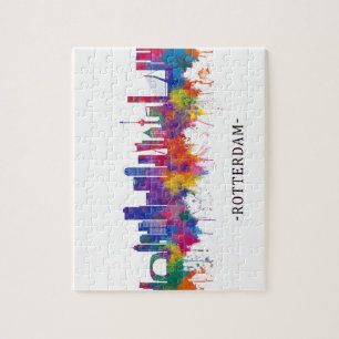 Puzzle Skyline de Rotterdam