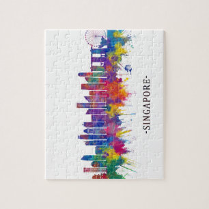 Puzzle Skyline de Singapour