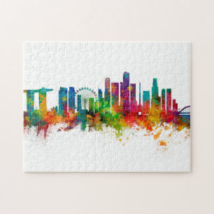 Puzzle Skyline de Singapour