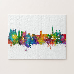 Puzzle Skyline Dijon France