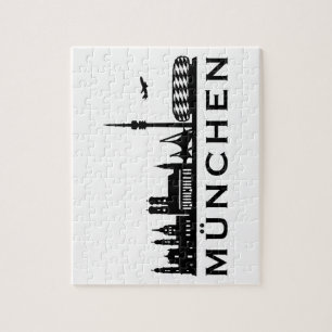 Puzzle Skyline Munich