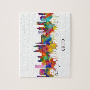 Puzzle Skyline Quito Ecuador