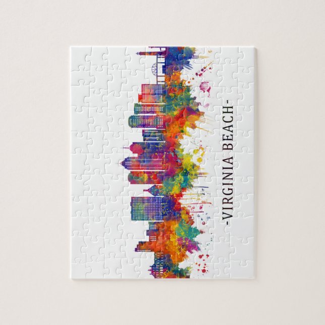 Puzzle Skyline Virginia Beach (Vertical)