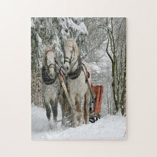 Puzzle Sleigh Ride (Vertical)