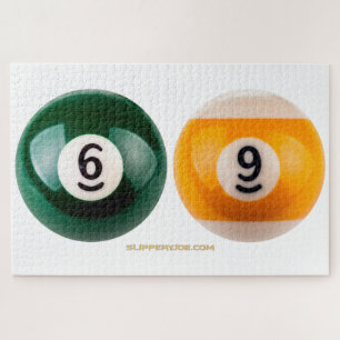 Puzzle SlipperyJoe 69 table de billard dur deux boules de