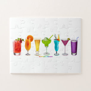 Puzzle SlipperyJoe's Cheers alcool cocktail orgueil neon 