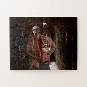 Puzzle SlipperyJoe's Halloween transparent homme fantomat
