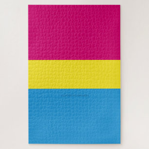 Puzzle SlipperyJoe's pansexual pride flag pi sans sexe