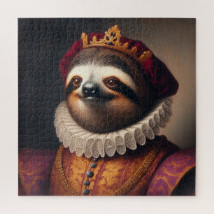 Puzzle Sloth Renaissance King