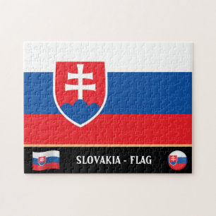 Puzzle Slovaquie Drapeau et Slovaquie / Slovaquie