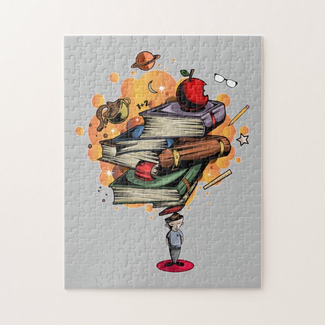 Puzzle Smart de livre (Vertical)