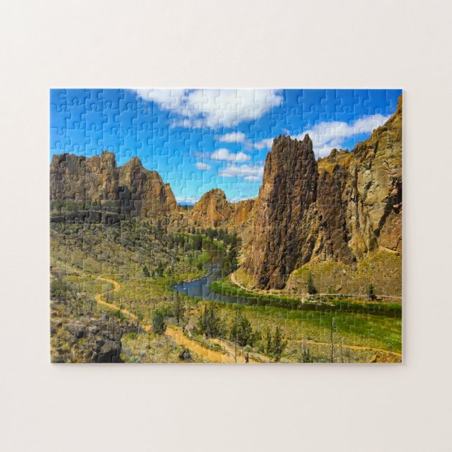 Puzzle Smith Rock Oregon. (Horizontal)