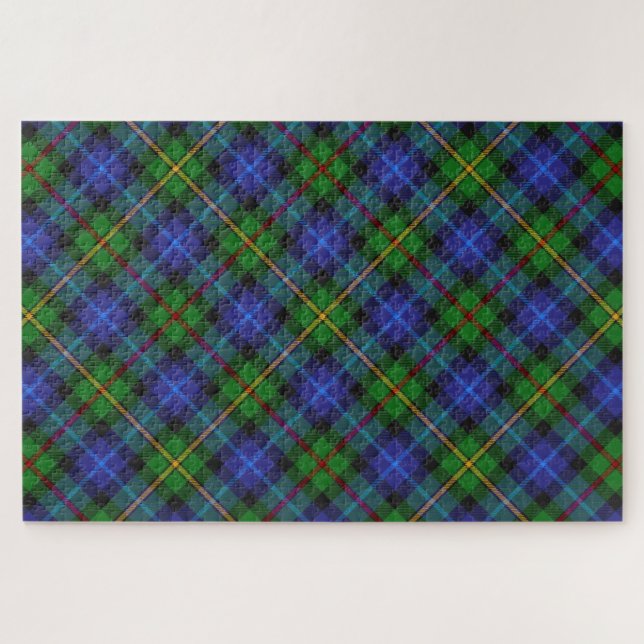Puzzle Smith Tartan Plaid Motif (Horizontal)