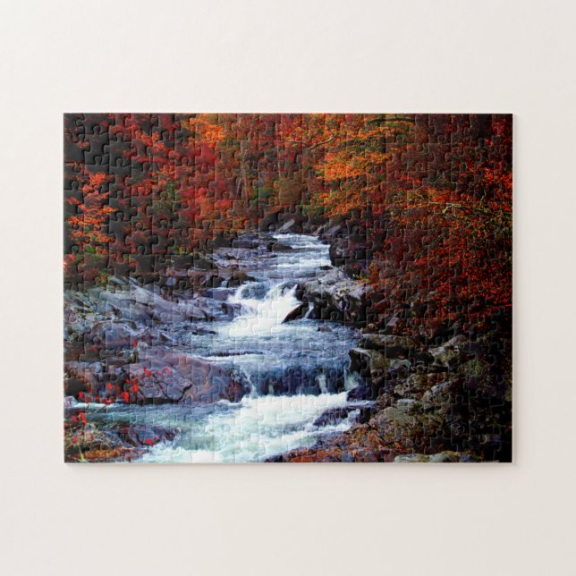 Puzzle Smoky Mountains Tennessee. (Horizontal)