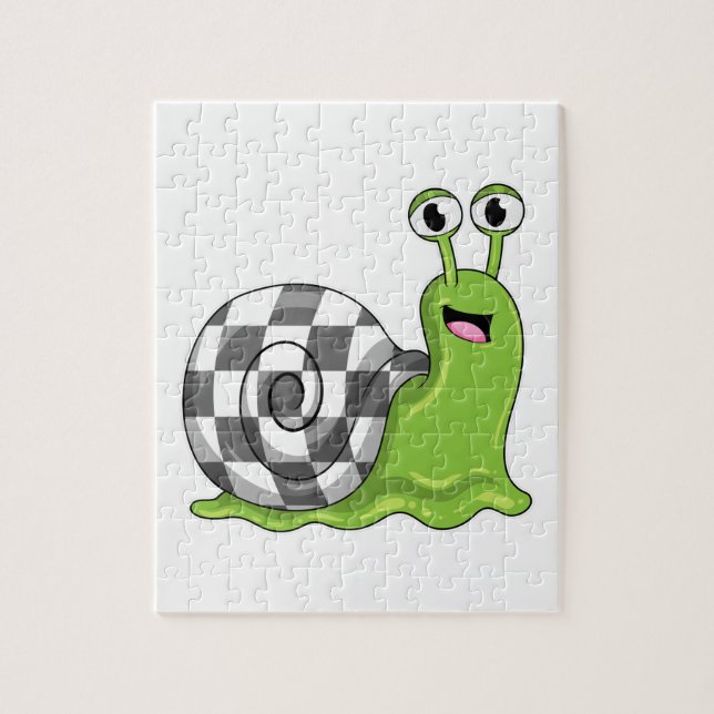 Puzzle Snack aux échecs avec échiquier (Vertical)